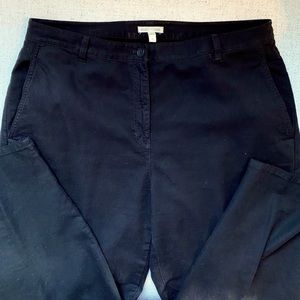 Eileen Fisher cropped cotton pants